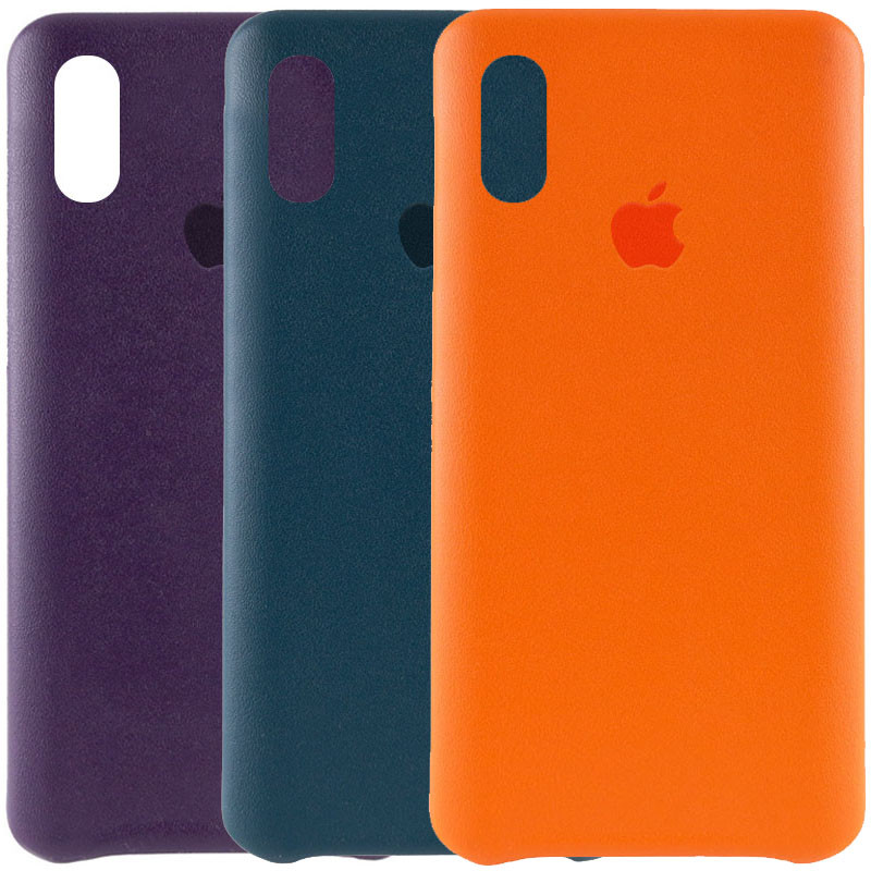 

Шкіряний чохол AHIMSA PU Leather Case Logo (A) для Apple iPhone XR (6.1")