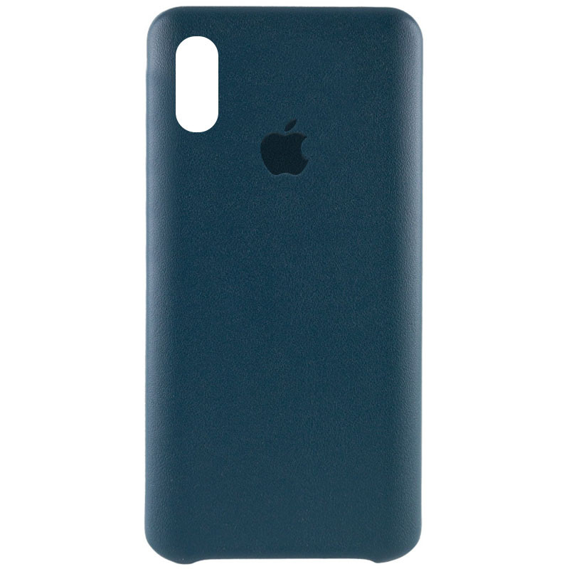 

Шкіряний чохол AHIMSA PU Leather Case Logo (A) для Apple iPhone XR (6.1") (Зелений)