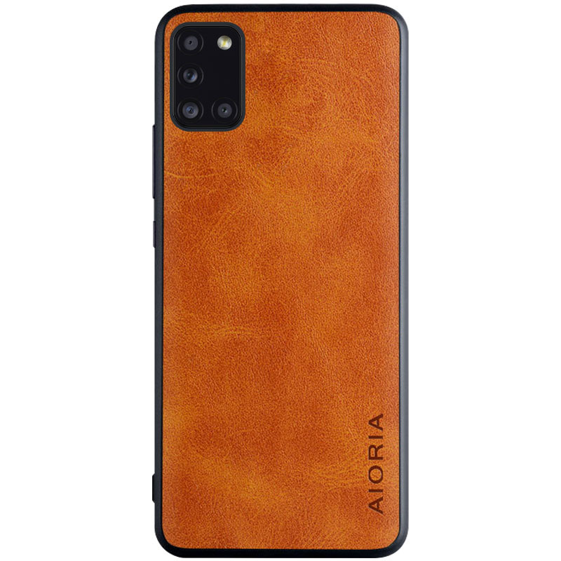 

Кожаный чехол AIORIA Vintage для Samsung Galaxy A31 Коричневый (147188)