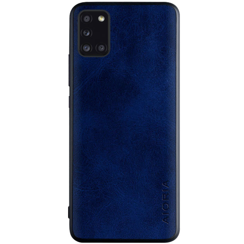 

Кожаный чехол AIORIA Vintage для Samsung Galaxy A31 Синий (147190)