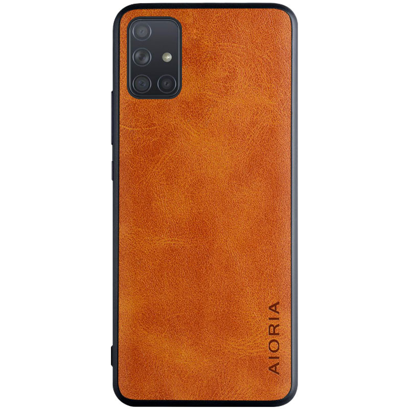

Кожаный чехол AIORIA Vintage для Samsung Galaxy A51 Коричневый (147198)