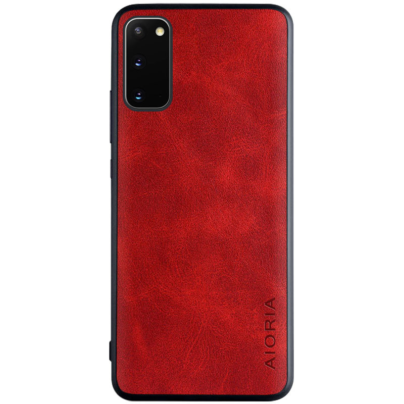 

Кожаный чехол AIORIA Vintage для Samsung Galaxy S20 Красный (147204)
