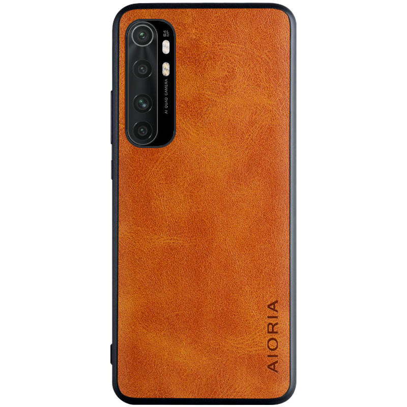 

Кожаный чехол AIORIA Vintage для Xiaomi Mi Note 10 Lite Коричневый (147218)