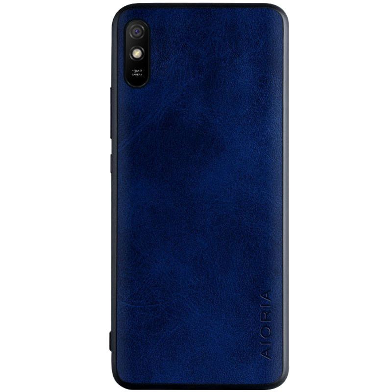 

Кожаный чехол AIORIA Vintage для Xiaomi Redmi 9A Синий (147151)