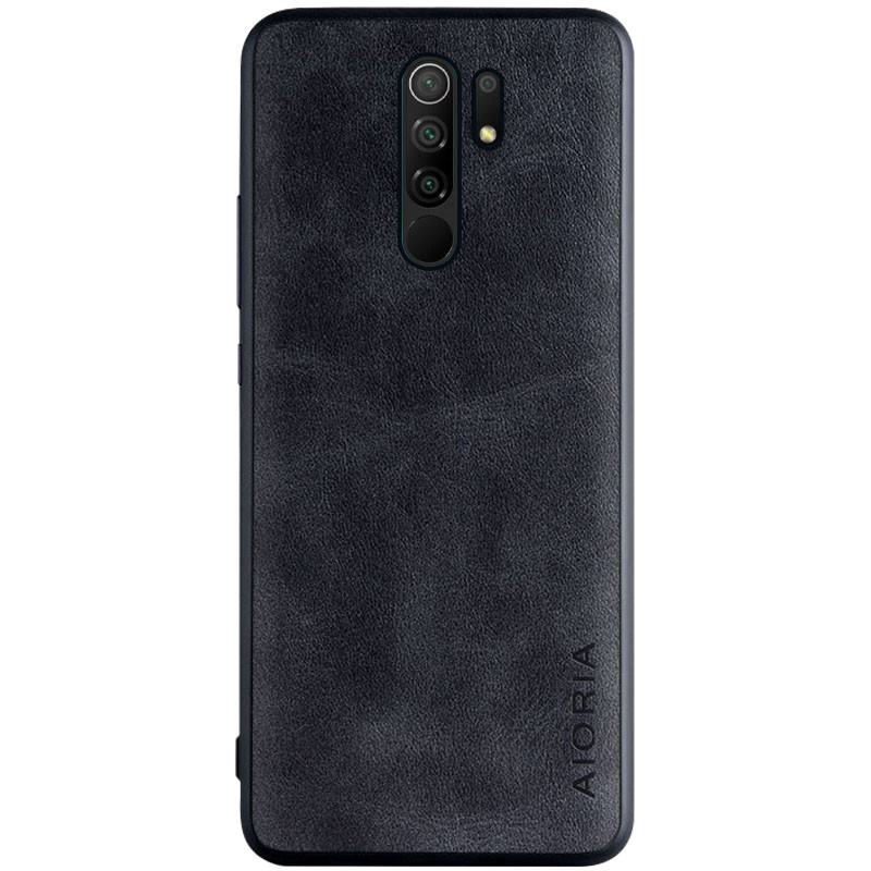 

Кожаный чехол AIORIA Vintage для Xiaomi Redmi 9 Черный (147147)