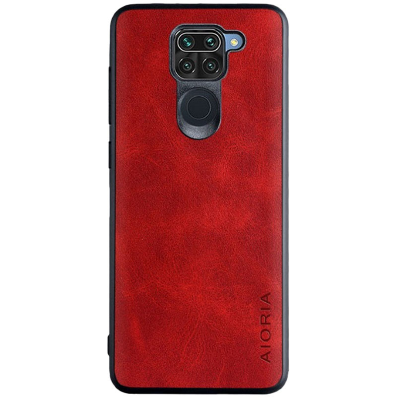 

Кожаный чехол AIORIA Vintage для Xiaomi Redmi Note 9 / Redmi 10X Красный (147155)