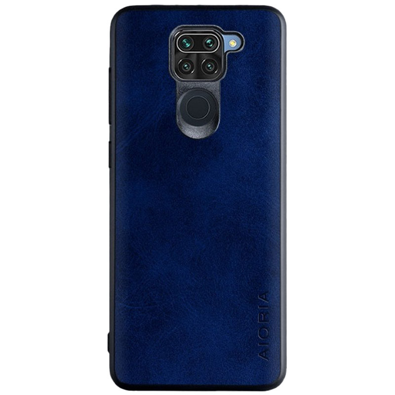 

Кожаный чехол AIORIA Vintage для Xiaomi Redmi Note 9 / Redmi 10X Синий (147156)