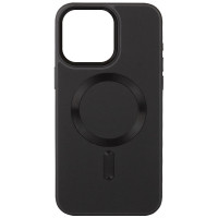 Шкіряний чохол Bonbon Leather Metal Style with MagSafe для Apple iPhone 13 (6.1")
