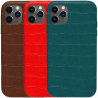 Кожаный чехол Croco Leather для Apple iPhone 11 Pro (5.8")