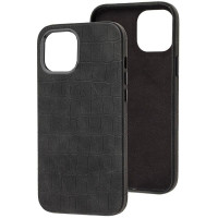 Кожаный чехол Croco Leather для Apple iPhone 14 (6.1")