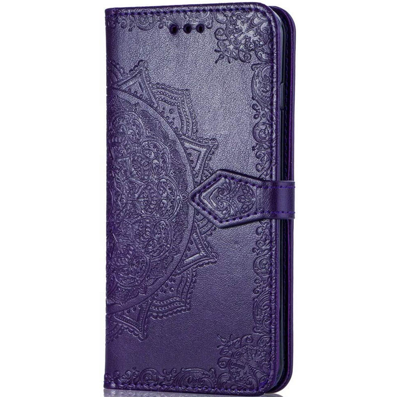 

Кожаный чехол (книжка) Art Case с визитницей для Oppo A73 Фиолетовый (154392)
