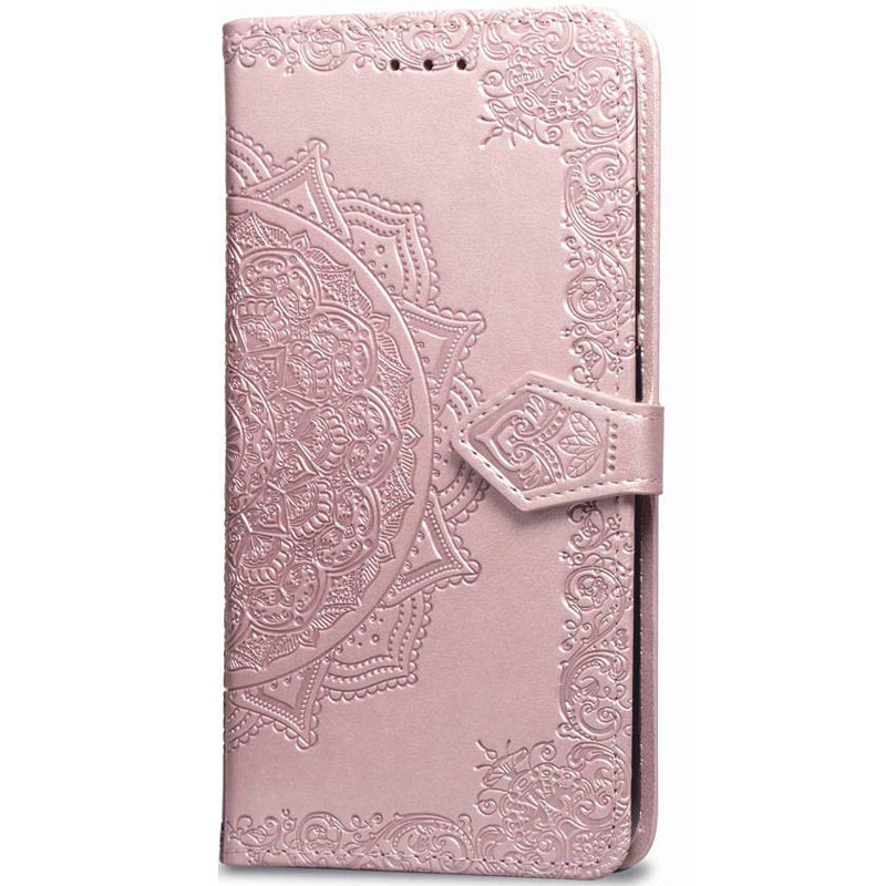 

Кожаный чехол (книжка) Art Case с визитницей для Oppo A73 Розовый (154389)