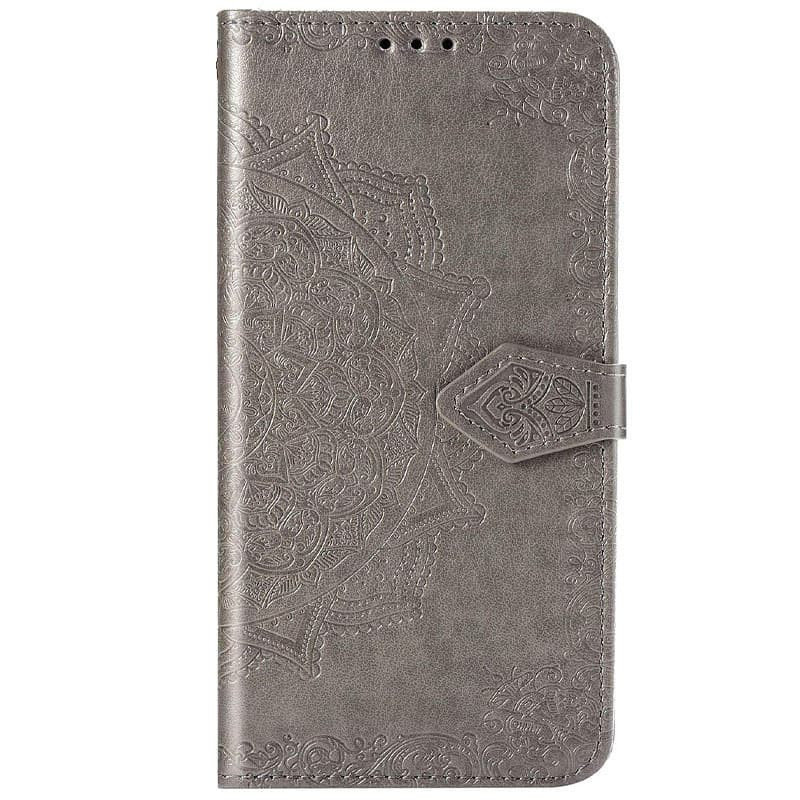 

Кожаный чехол (книжка) Art Case с визитницей для Samsung Galaxy A03 Серый (256952)