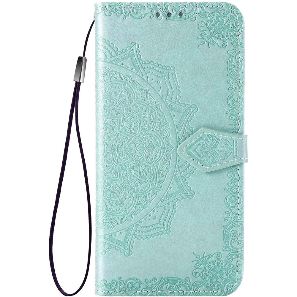 

Кожаный чехол (книжка) Art Case с визитницей для TECNO Spark 5 Pro Бирюзовый (183085)