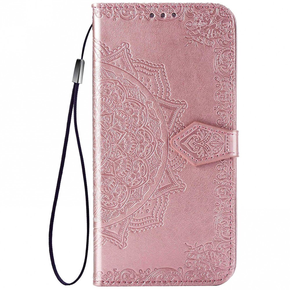 

#Кожаный чехол (книжка) Art Case с визитницей для Xiaomi Poco X5 Pro Розовый (246491)