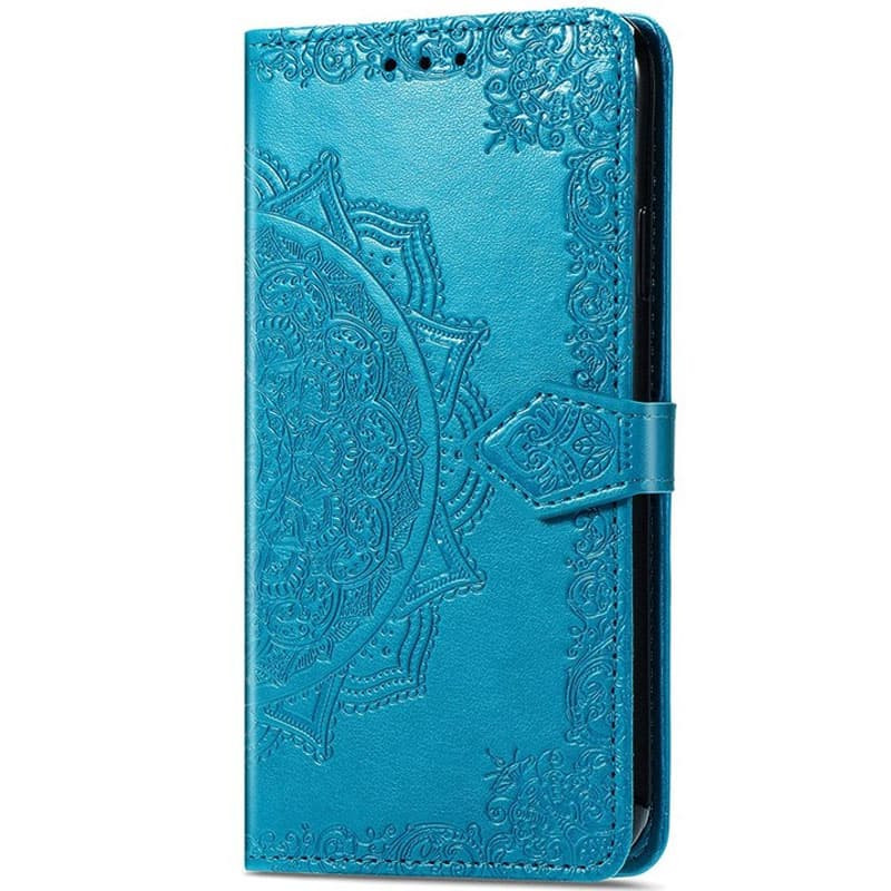 

Кожаный чехол (книжка) Art Case с визитницей для ZTE Blade A31 Синий (217051)