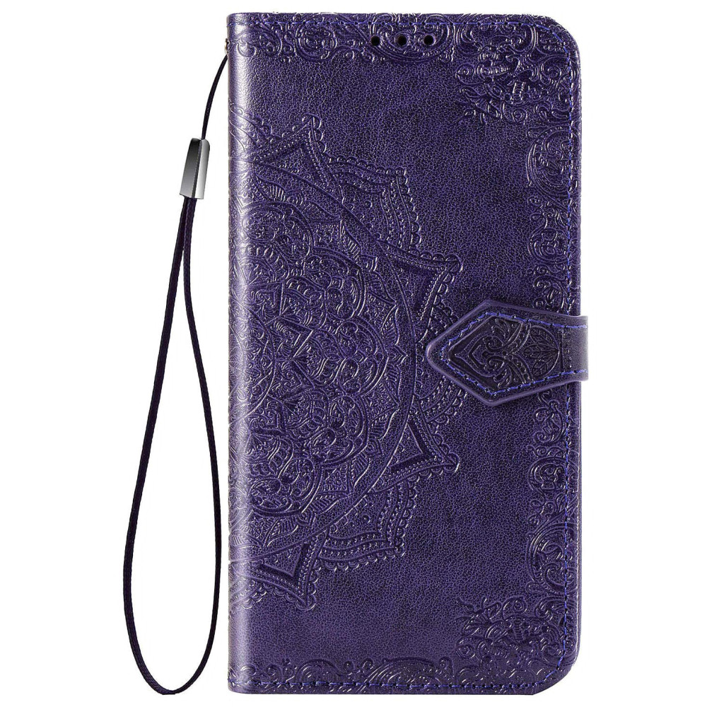 

Кожаный чехол (книжка) Art Case с визитницей для ZTE Blade A7s (2020) Фиолетовый (166062)
