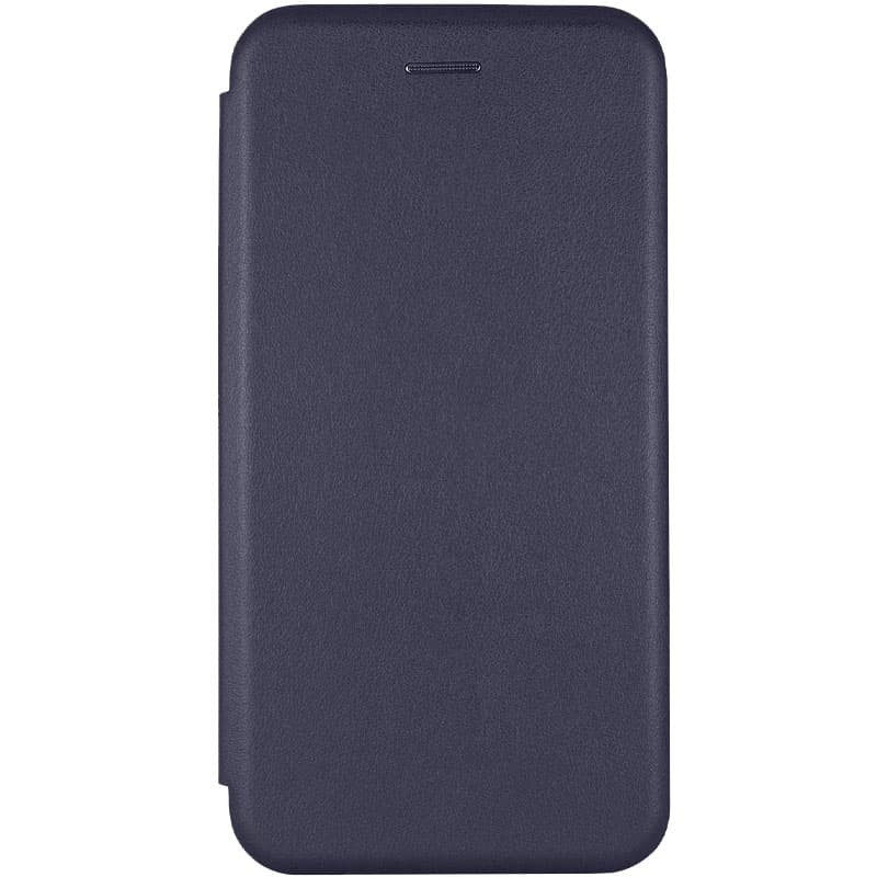 

Кожаный чехол (книжка) Classy для TECNO Spark 6 Go Темно-синий (208526)