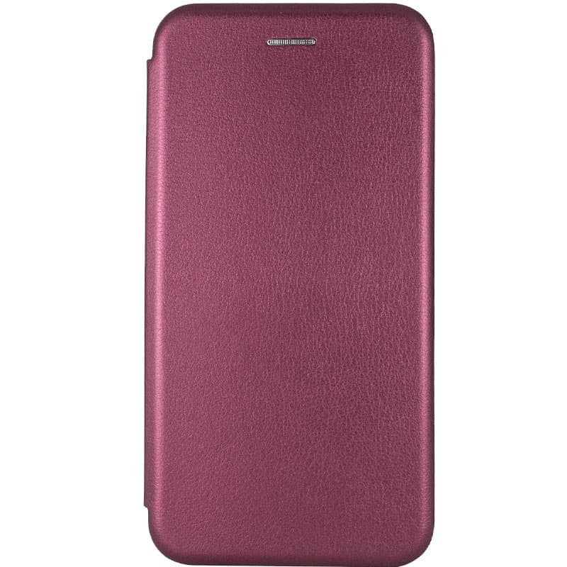 

Шкіряний чохол (книжка) Classy для TECNO Spark 8 (Бордовий)