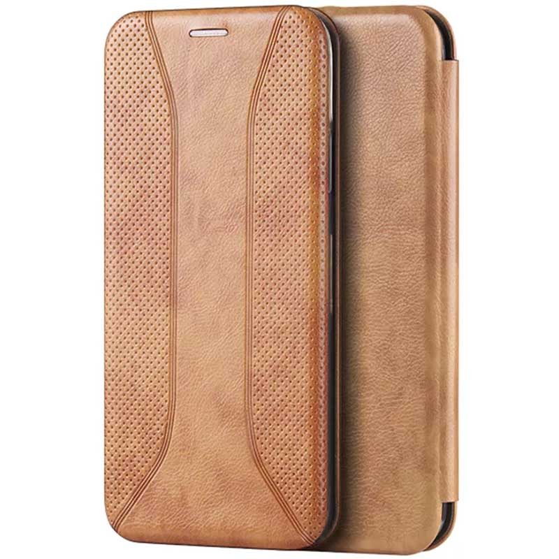 

Кожаный чехол (книжка) Classy Dots для Samsung Galaxy A23 4G Карамель (218094)