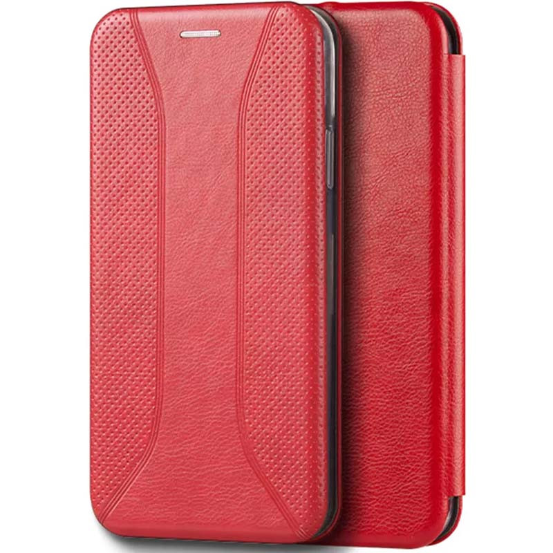 

Кожаный чехол (книжка) Classy Dots для Samsung Galaxy A23 4G Красный (218095)