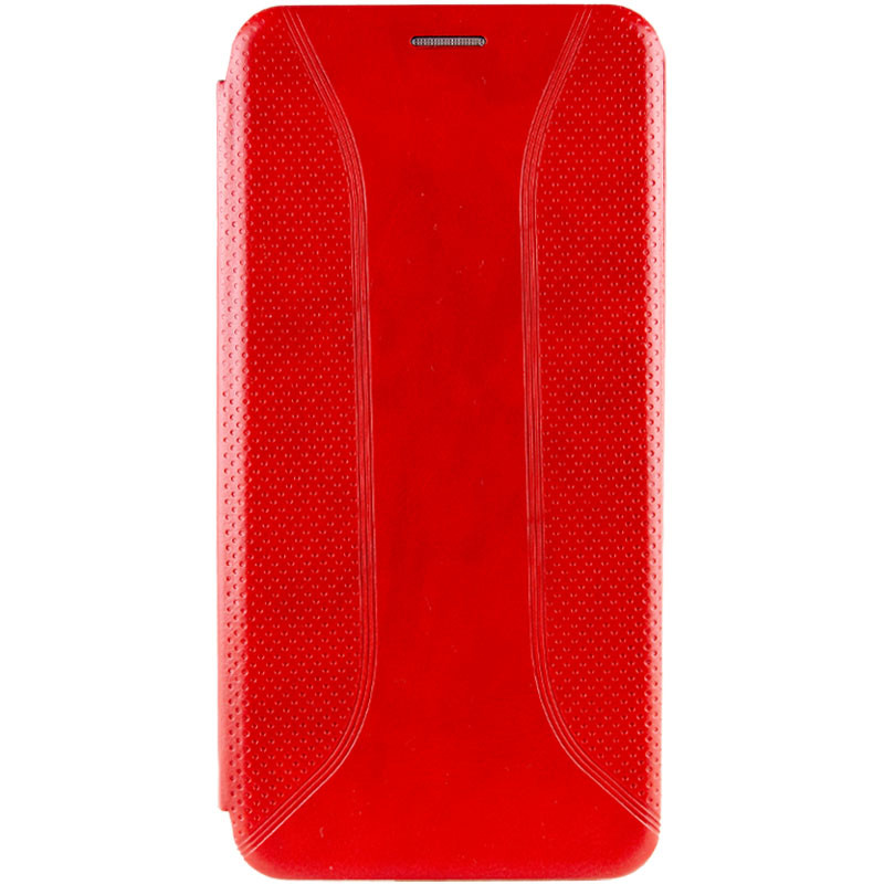 

Кожаный чехол (книжка) Classy Dots для Xiaomi Redmi 10C Красный (218067)