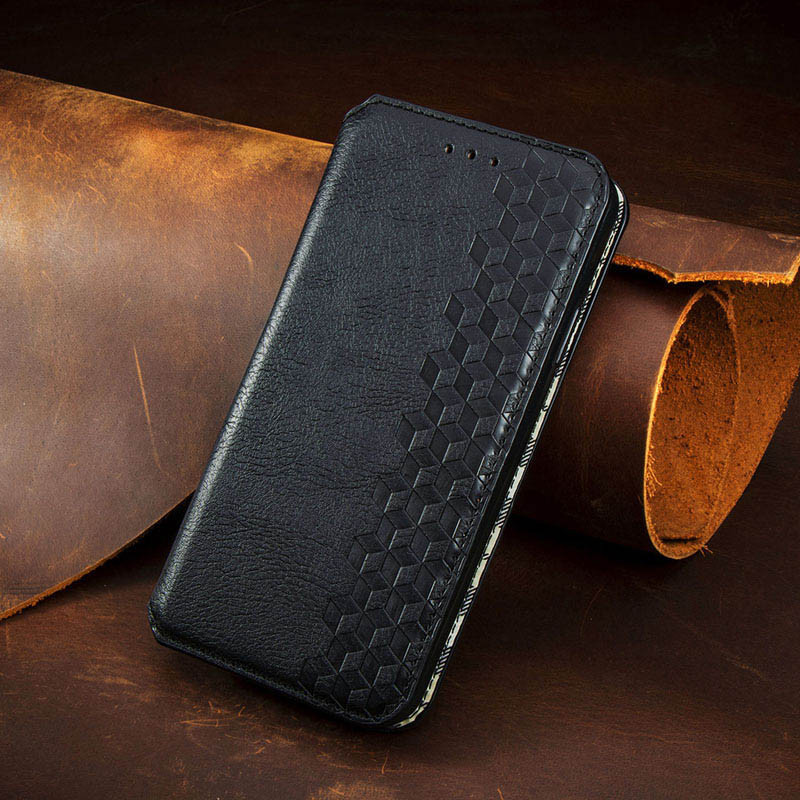 

Кожаный чехол книжка GETMAN Cubic (PU) для Oppo A53 / A32 / A33 Черный (155639)