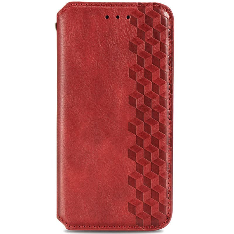 

Кожаный чехол книжка GETMAN Cubic (PU) для ZTE Blade V30 Vita Красный (208544)
