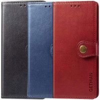 Кожаный чехол книжка GETMAN Gallant (PU) для Samsung Galaxy A02s / M02s