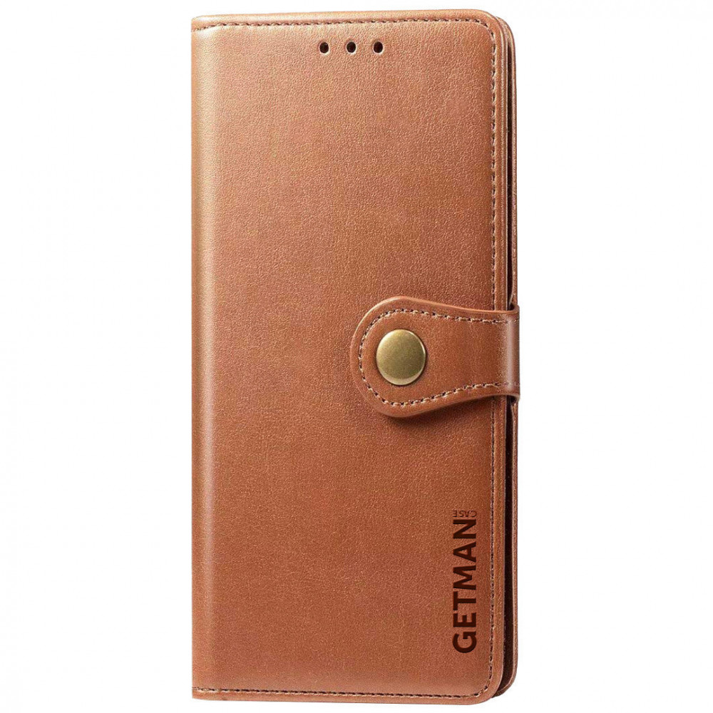 

Кожаный чехол книжка GETMAN Gallant (PU) для TECNO Spark 6 Коричневый (182989)