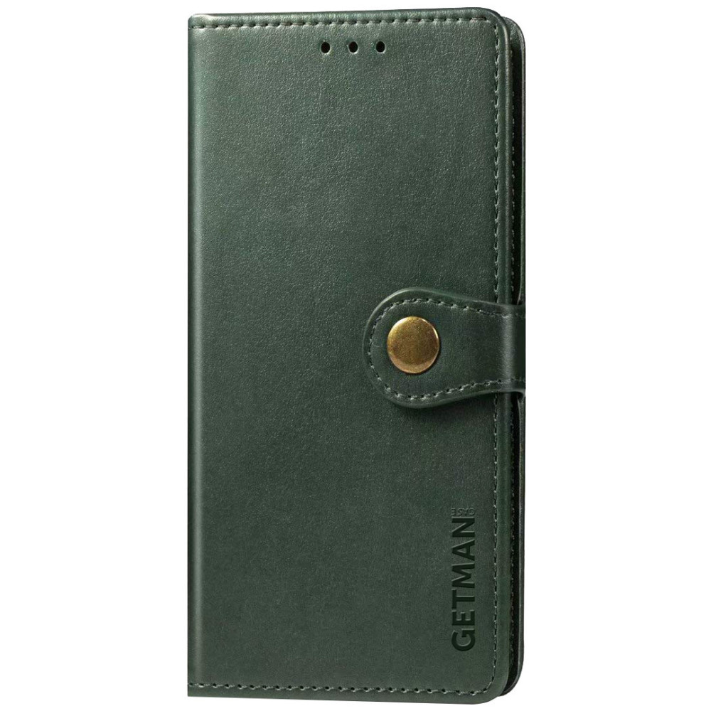 

Шкіряний чохол книжка GETMAN Gallant (PU) для Xiaomi Mi 10T (Зелений)