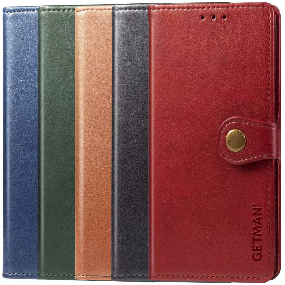 

Кожаный чехол книжка GETMAN Gallant (PU) для Xiaomi Poco X5 Pro (246636)