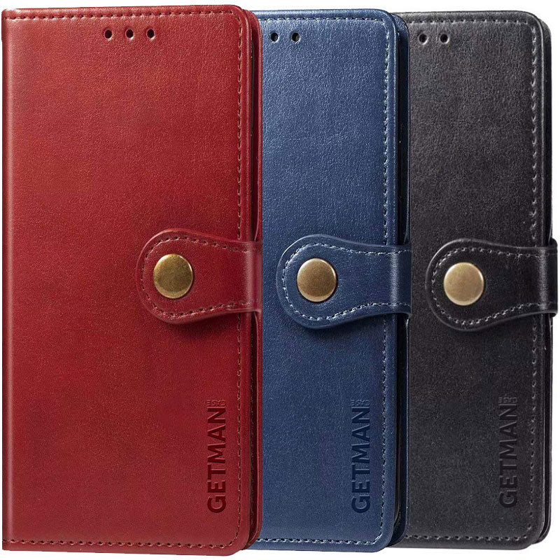 

Кожаный чехол книжка GETMAN Gallant (PU) для Xiaomi Redmi Note 10 Pro 5G (194234)