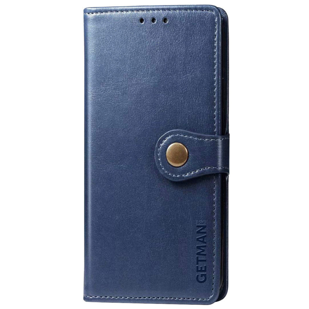 

Кожаный чехол книжка GETMAN Gallant (PU) для ZTE Blade V40s Синий (264689)