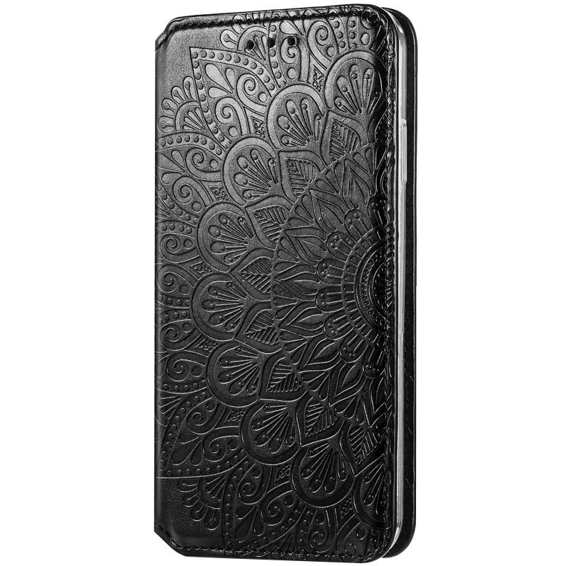 

Шкіряний чохол книжка GETMAN Mandala (PU) для Oppo A15s / A15 (Чорний)