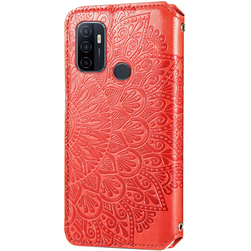 

Кожаный чехол книжка GETMAN Mandala (PU) для Oppo A53 Красный (167353)