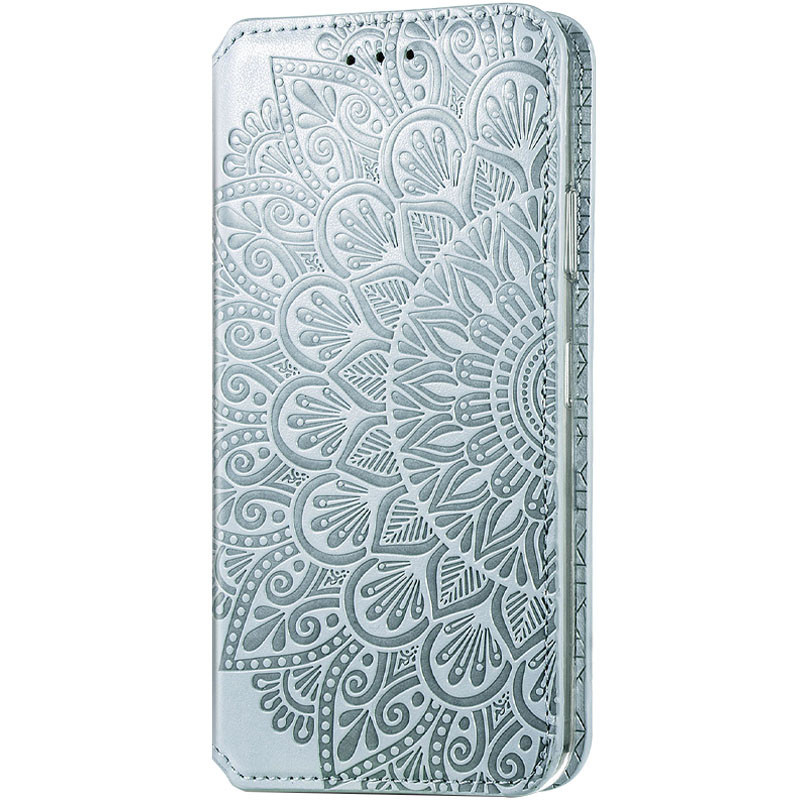 

Шкіряний чохол книжка GETMAN Mandala (PU) для Oppo A12 (Сірий)