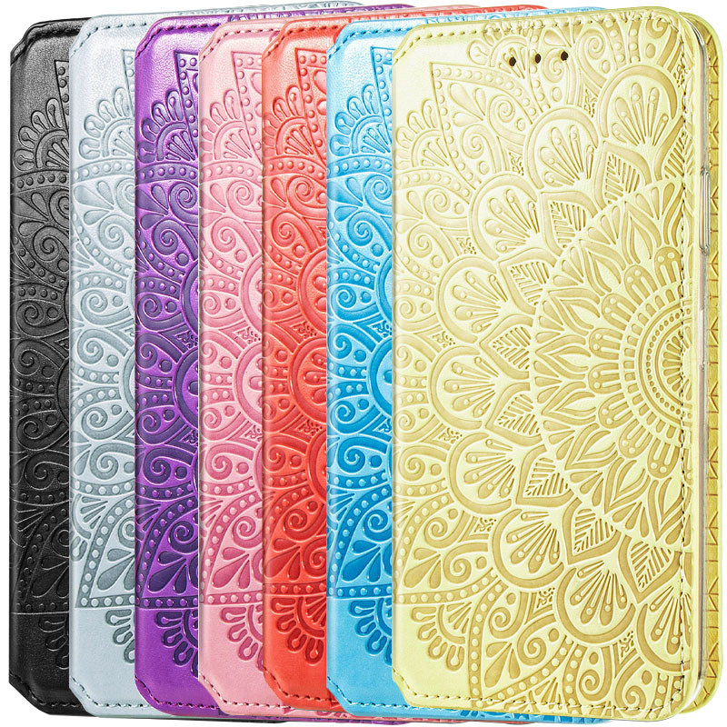 

Кожаный чехол книжка GETMAN Mandala (PU) для Samsung Galaxy M21 (167335)