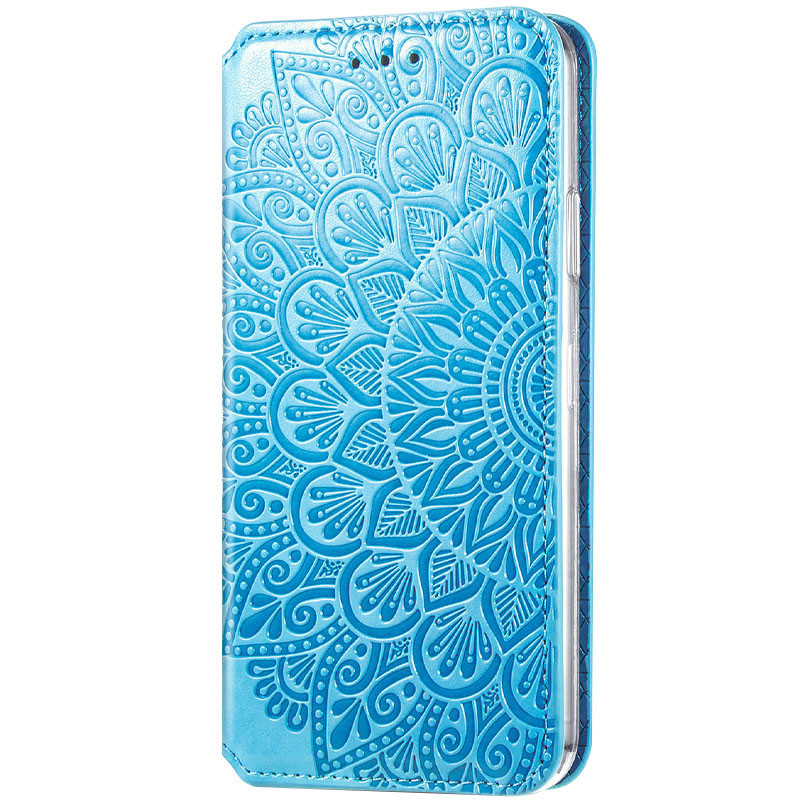 

Кожаный чехол книжка GETMAN Mandala (PU) для Samsung Galaxy M31 Синий (167348)