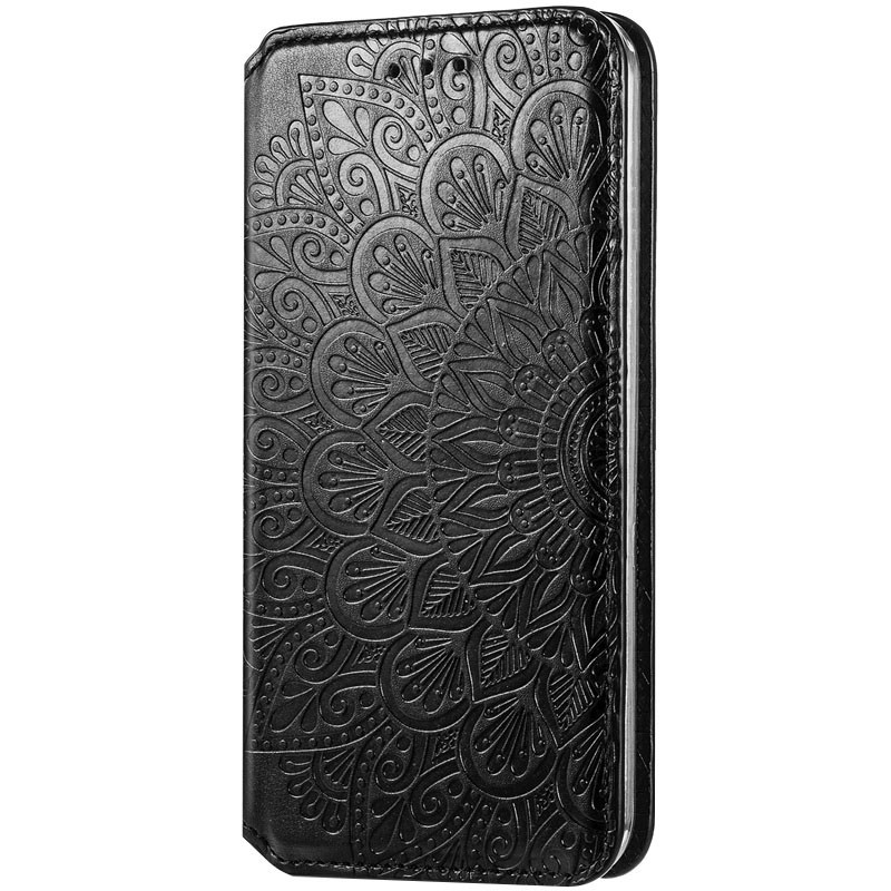 

Шкіряний чохол книжка GETMAN Mandala (PU) для Samsung Galaxy M51 (Чорний)