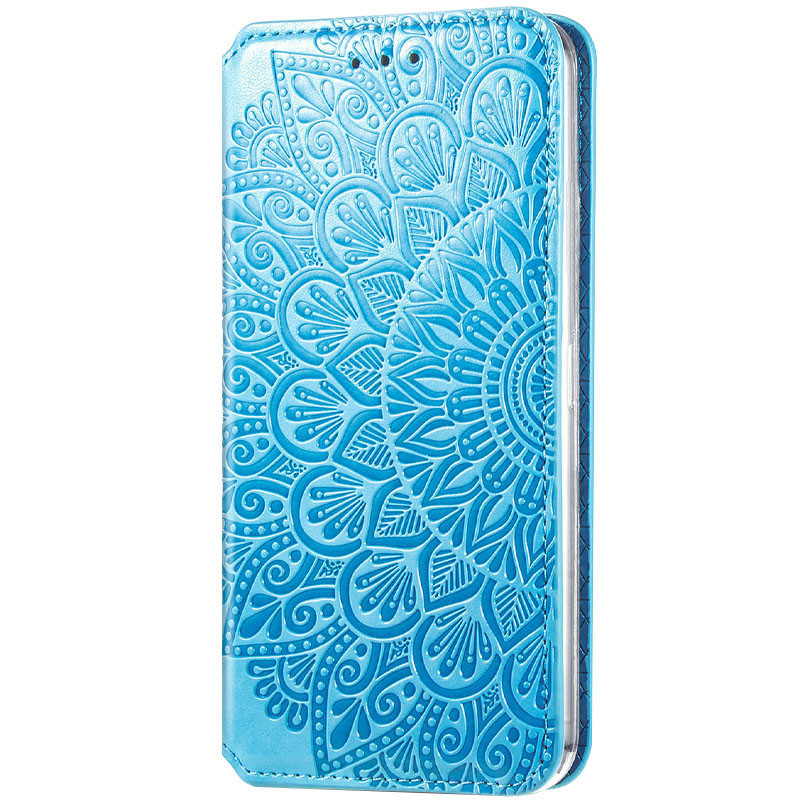 

Шкіряний чохол книжка GETMAN Mandala (PU) для Samsung Galaxy M51 (Синій)