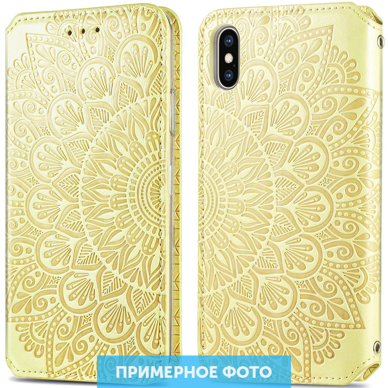 

Шкіряний чохол книжка GETMAN Mandala (PU) для Xiaomi Poco X3 Pro (Жовтий)