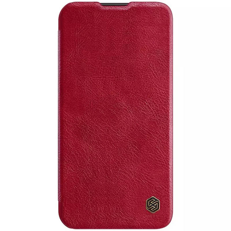 

Кожаный чехол (книжка) Nillkin Qin Pro Camshield для Samsung Galaxy A54 5G Красный (250404)