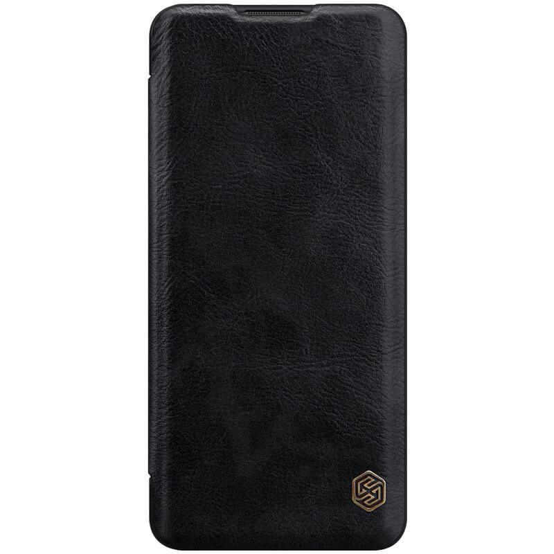 

Кожаный чехол (книжка) Nillkin Qin Series для OnePlus 9 Pro Черный (171668)