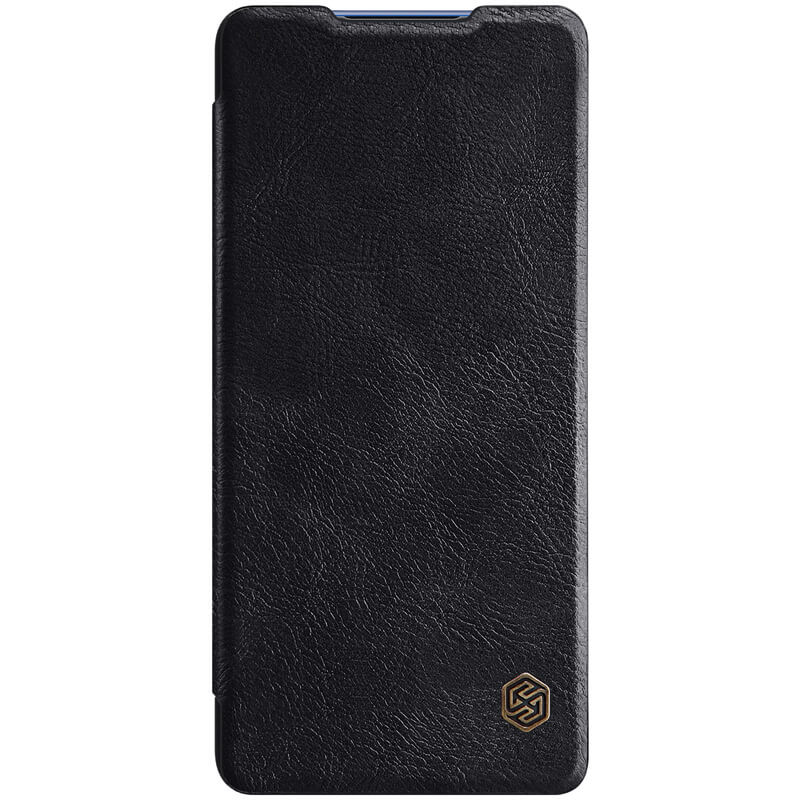 

Шкіряний чохол (книжка) Nillkin Qin Series для Samsung Galaxy S20 FE (Чорний)