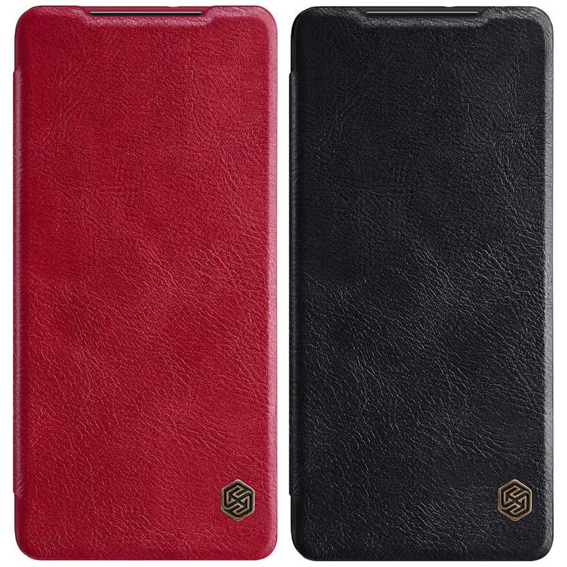 

Кожаный чехол (книжка) Nillkin Qin Series для Samsung Galaxy S21 Ultra (159575)