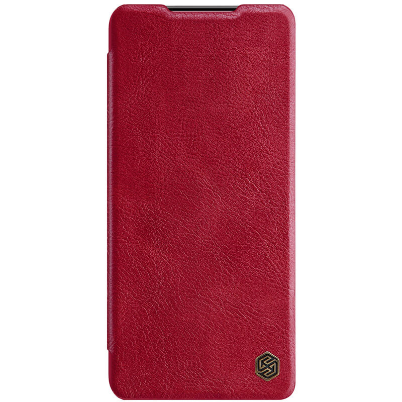 

Шкіряний чохол (книжка) Nillkin Qin Series для Samsung Galaxy S21+ (Червоний)
