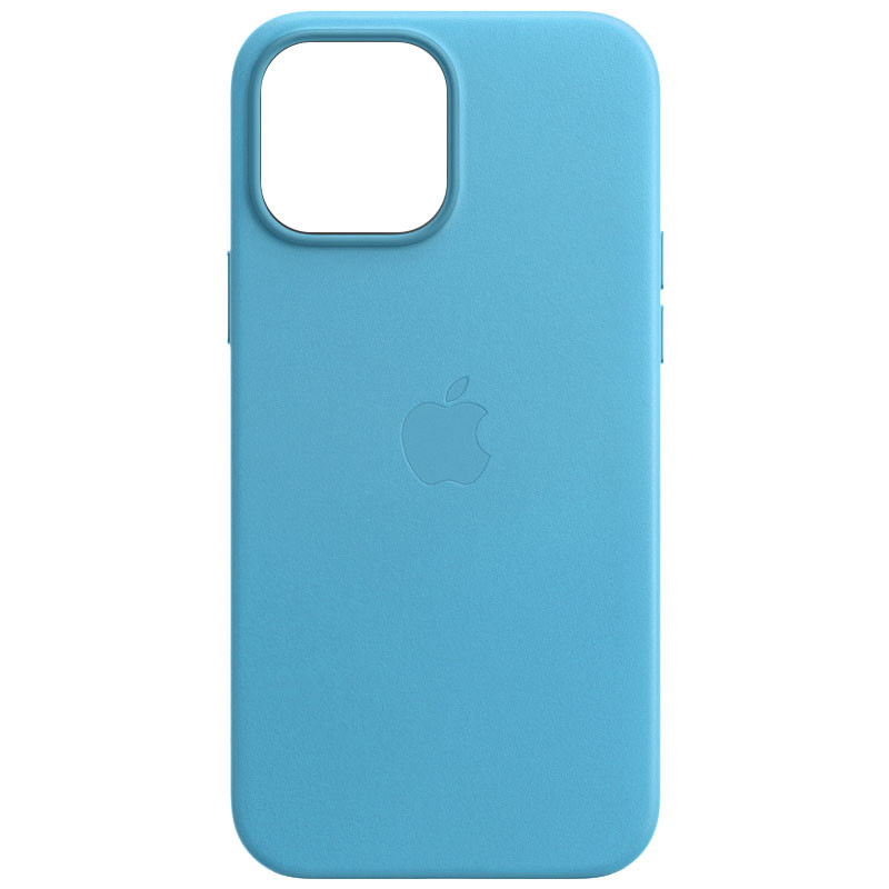 

Шкіряний чохол Leather Case (AA) для Apple iPhone 12 Pro (6.1'') (Blue)