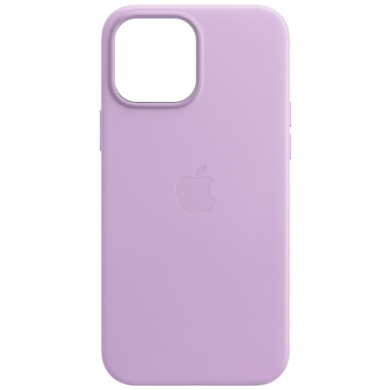 

Шкіряний чохол Leather Case (AA) для Apple iPhone 12 Pro Max (Elegant purple)