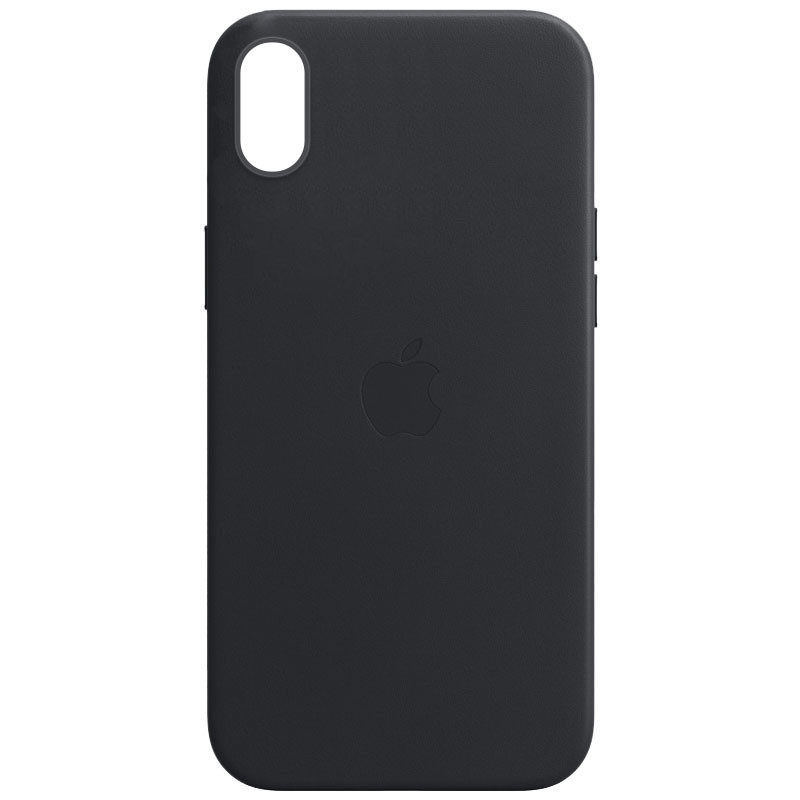 

Шкіряний чохол Leather Case (AA) для Apple iPhone XR (6.1") (Black)